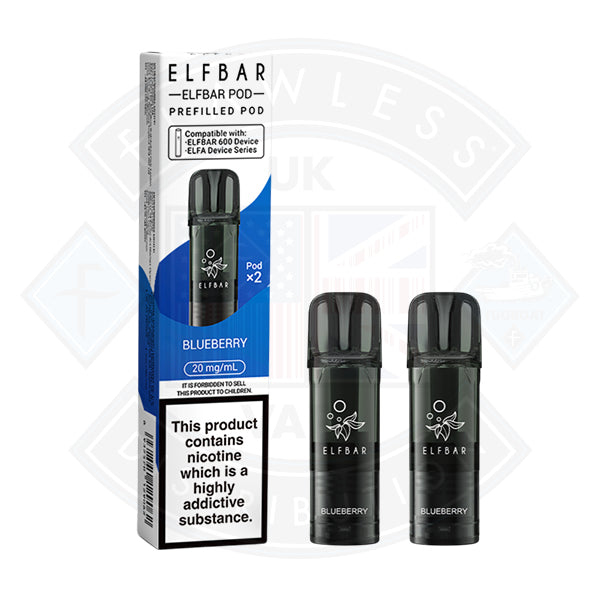 Elf Bar 600 Prefilled Pod 2ml 20mg