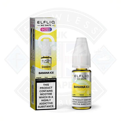 Elf Bar ELFLIQ Banana Ice Nic Salt 10ml