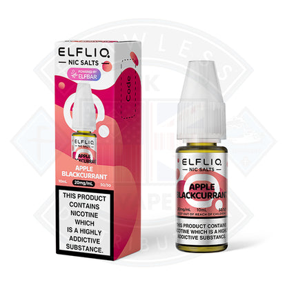 Elf Bar ELFLIQ Apple Blackcurrant Nic Salt 10ml