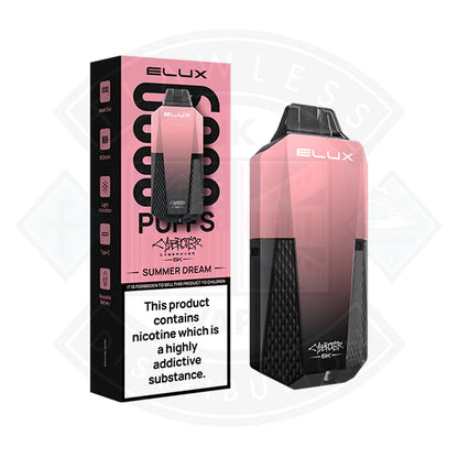 Elux Cyberover 6K Prefilled Vape - Banana Ice - Flawless Vape Shop