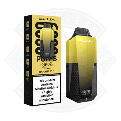 Elux Cyberover 6K Prefilled Vape - Banana Ice - Flawless Vape Shop