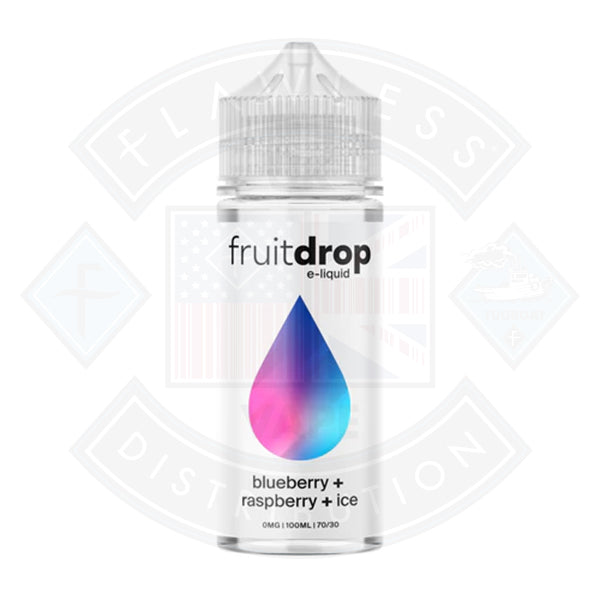 Fruit Drop Blueberry & Raspberry Ice 0mg 100ml Shortfill
