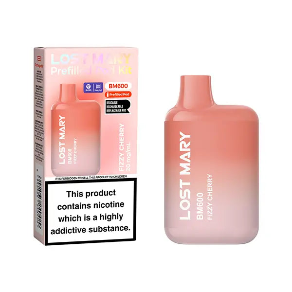 Lost Mary BM600 Prefilled Pod Kit - Pink Lemonade - Flawless Vape Shop
