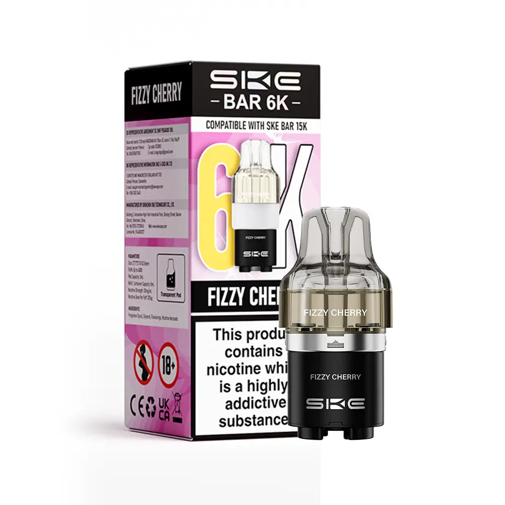 SKE Bar 6K Pods 1pc - Blueberry Sour Raspberry - Flawless Vape Shop