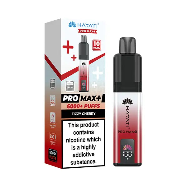 Hayati Pro Max 6000+ Pod Kit 10mg - Blue Razz Cherry - Flawless Vape Shop