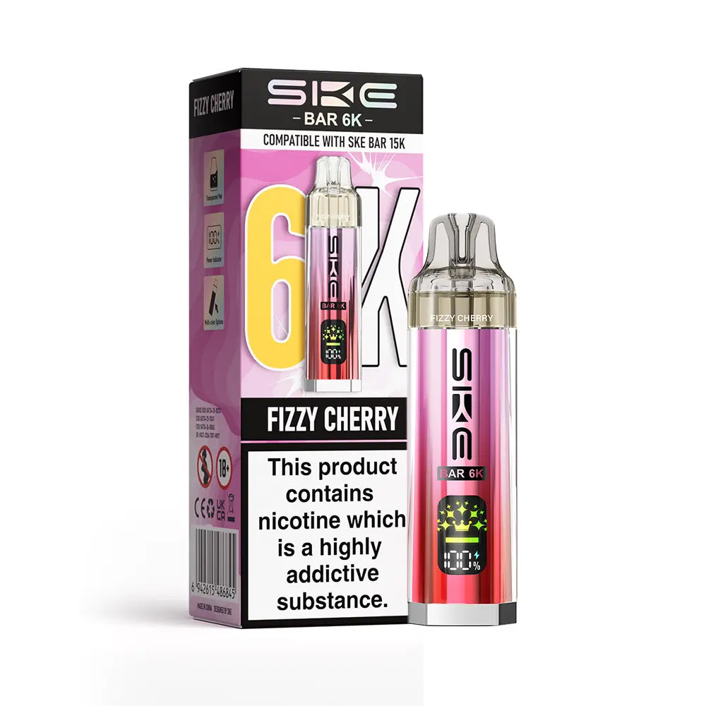 SKE Bar 6K Kit - Blueberry Sour Raspberry - Flawless Vape Shop