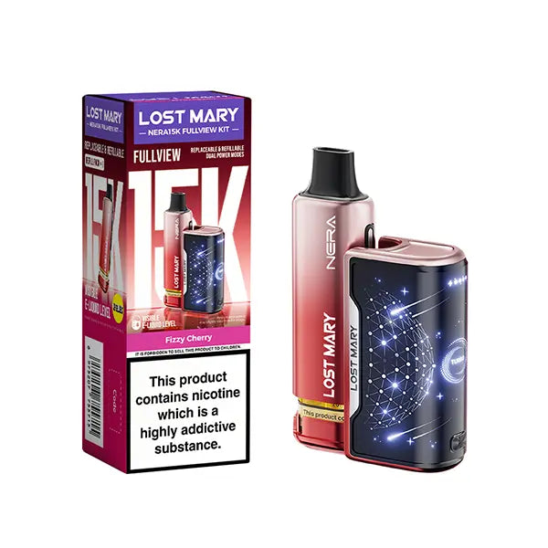 Lost Mary Nera15K Fullview Prefilled Vape Kit