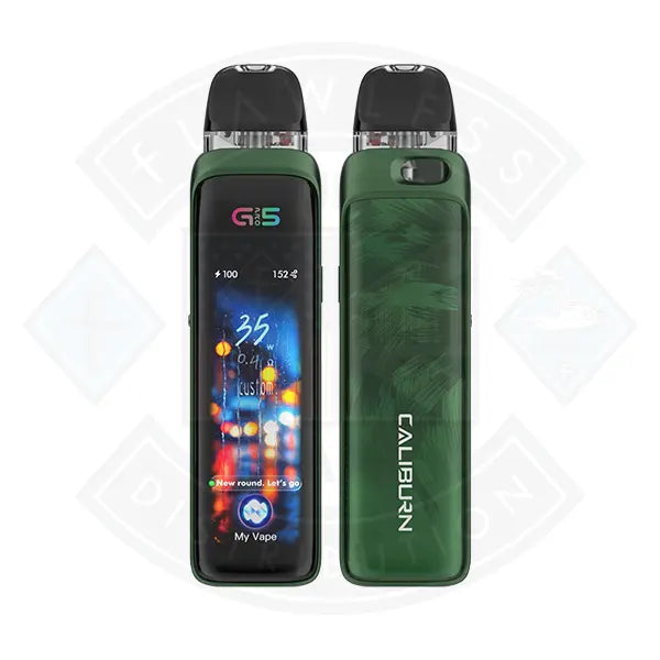 Uwell Caliburn G5 Pro Vape Kit - Black Gold - Flawless Vape Shop