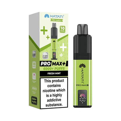 Hayati Pro Max 6000+ Pod Kit 10mg - Blue Razz Cherry - Flawless Vape Shop