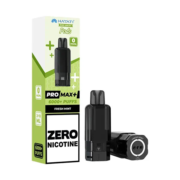 Hayati Pro Max 6000 + Prefilled Pod ZERO NICOTINE - Banana Ice - Flawless Vape Shop