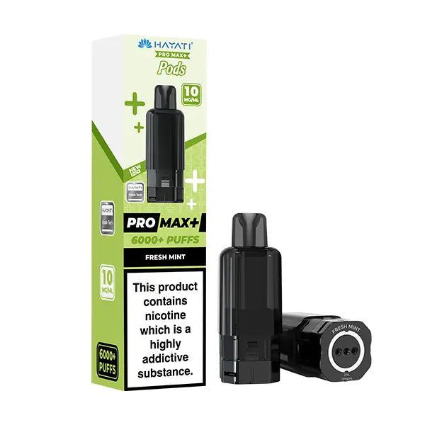 Hayati Pro Max 6000+ Pods 10mg - Strawberry Raspberry Ice - Flawless Vape Shop