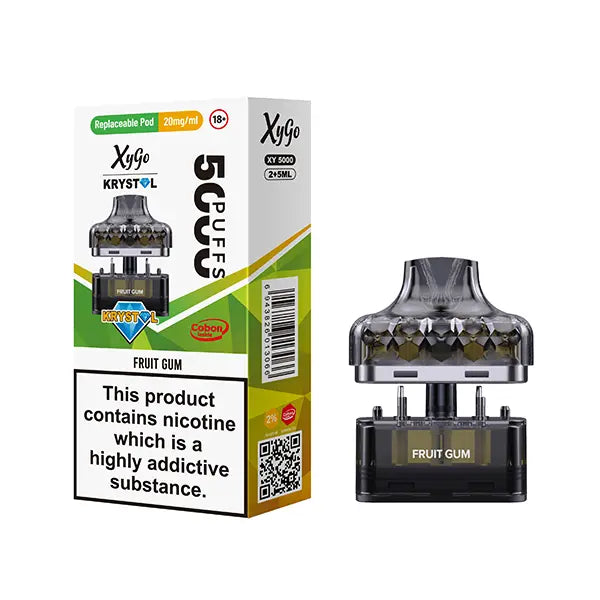 XYGO 5000 Krystal Prefilled Pod - H-Bubba - Flawless Vape Shop