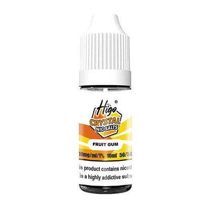 Higo Crystal Nic Salt 10ml Fruit Gum - 10mg - Flawless Vape Shop