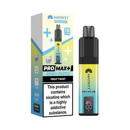 Hayati Pro Max 6000+ Pod Kit 10mg - Blue Razz Cherry - Flawless Vape Shop
