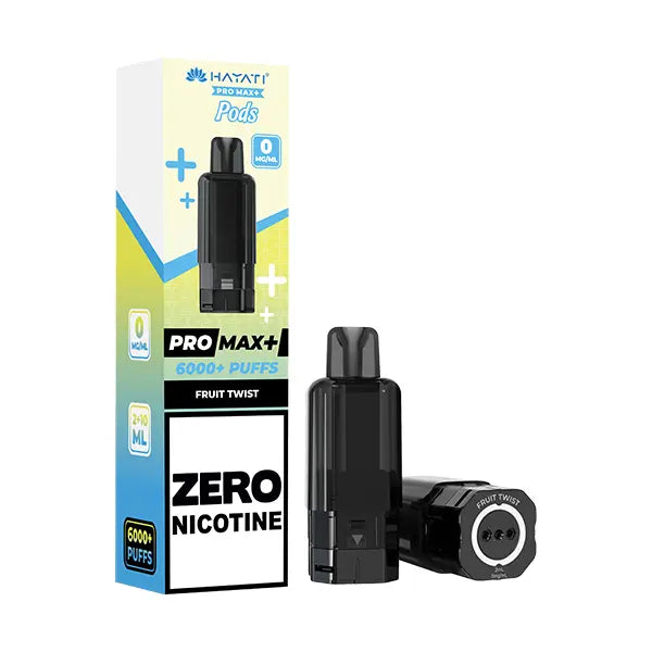 Hayati Pro Max 6000 + Prefilled Pod ZERO NICOTINE - Banana Ice - Flawless Vape Shop