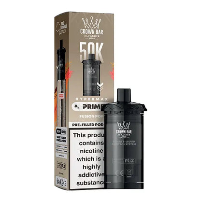 Al Fakher 50K Hypermax Prime Prefilled Pod - Gum Mint - Flawless Vape Shop
