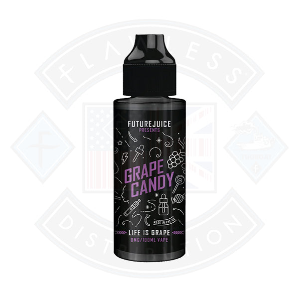 Future Juice - Grape Candy 0mg 100ml Shortfill - Flawless Vape Shop