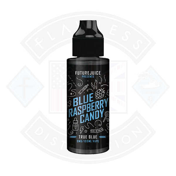 Future Juice - Blue Raspberry Candy 0mg 100ml Shortfill - Flawless Vape Shop