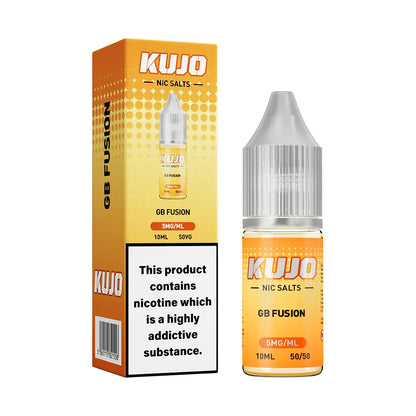 KUJO Nic Salt 10ml GB Fusion - 5mg - Flawless Vape Shop