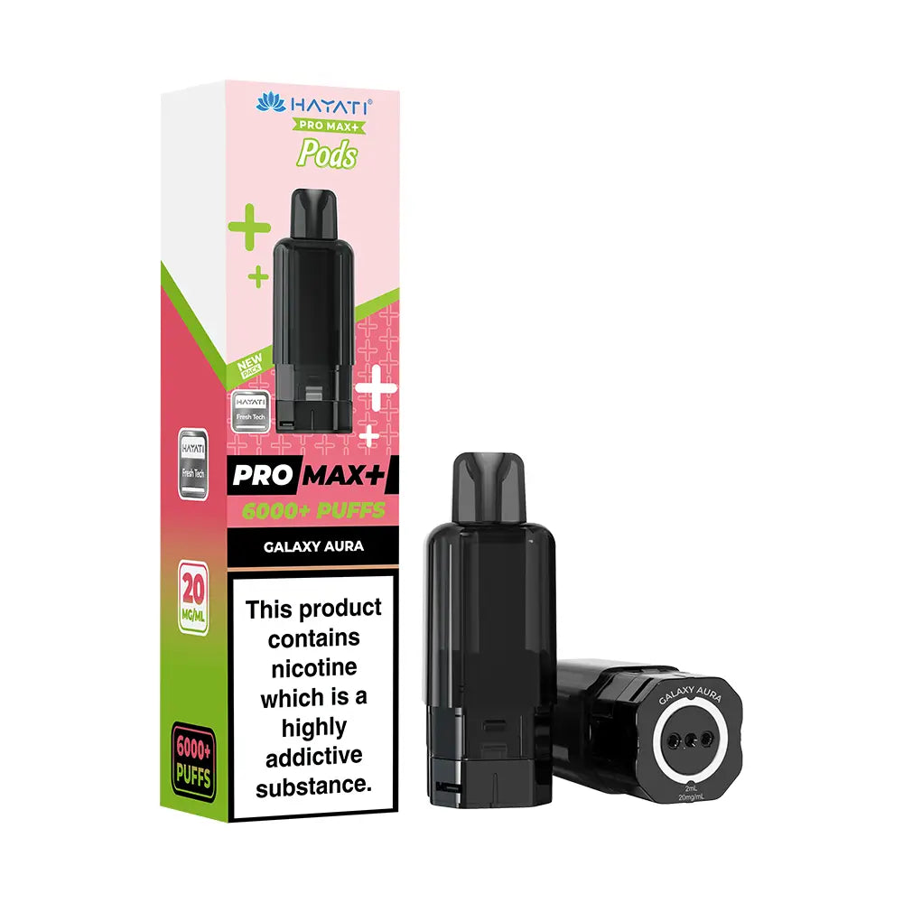 Hayati Pro Max 6000 Plus Puffs Pods - Blackberry Raspberry - Flawless Vape Shop