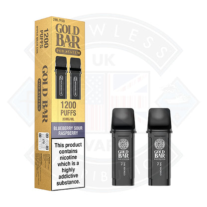 Gold Bar Reload Prefilled Pods