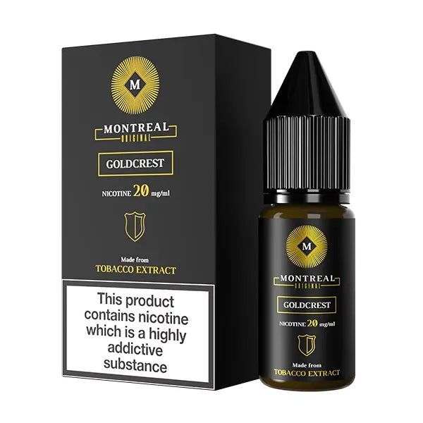 Montreal Original Nic Salt 10ml Goldcrest - 10mg - Flawless Vape Shop