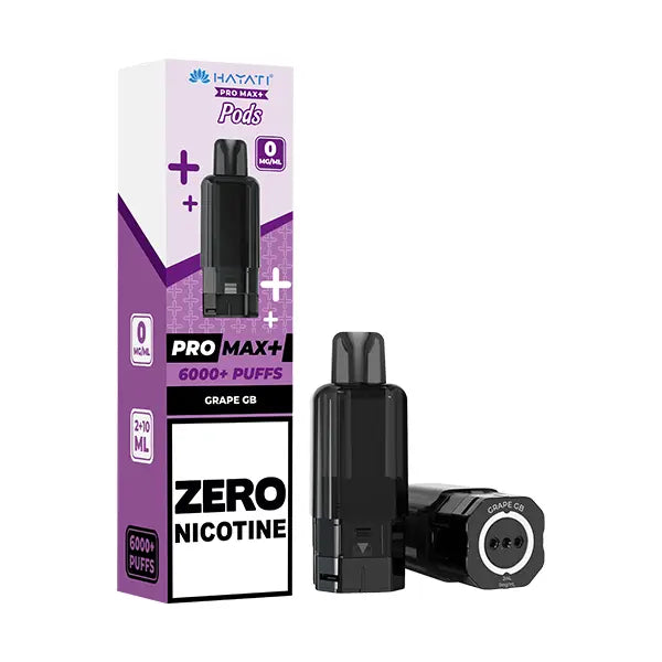 Hayati Pro Max 6000 + Prefilled Pod ZERO NICOTINE - Banana Ice - Flawless Vape Shop
