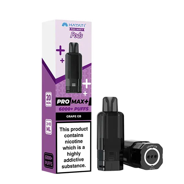 Hayati Pro Max 6000 Plus Puffs Pods - Blackberry Raspberry - Flawless Vape Shop