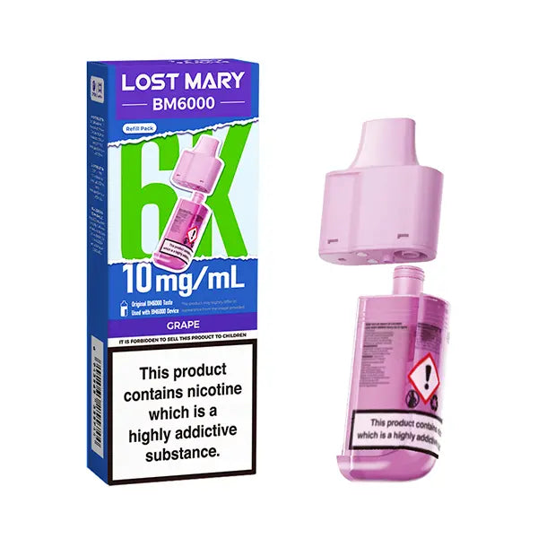 Lost Mary BM6000 Prefilled Pod 10mg