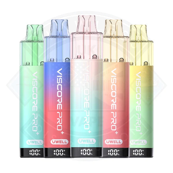 Uwell Viscore Pro+ Prefilled Vape Kit - Cherry Edition - Flawless Vape Shop