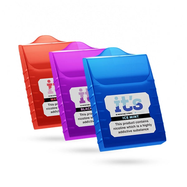 it's Nicotine Strips - Blackcurrant / 0.5mg - Flawless Vape shop