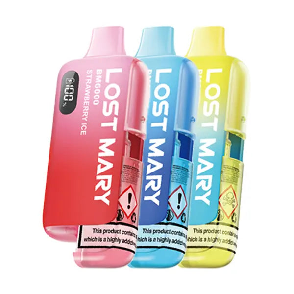Lost Mary BM6000  Prefilled Pod Kit 10mg - Blueberry - Flawless Vape Shop