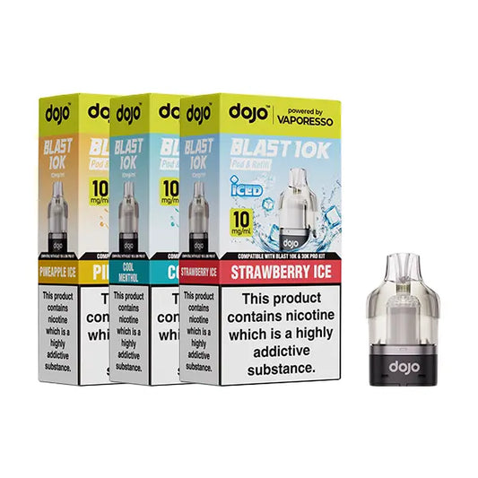 Dojo Blast 10k / 30k Replacement Pods 10mg