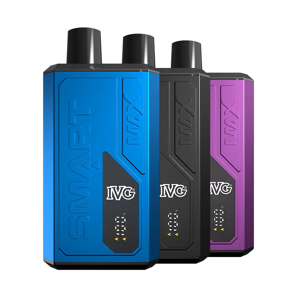IVG Smart Max 10K Prefilled Vape Kit - Blue Sour Raspberry - Flawless Vape Shop