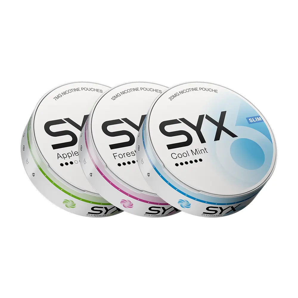 Syx 2.0 Nicotine Pouch - Cool Mint / 3mg - Flawless Vape Shop