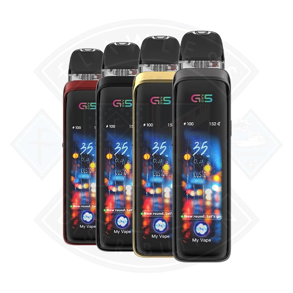 Uwell Caliburn G5 Pro Vape Kit - Black Gold - Flawless Vape Shop