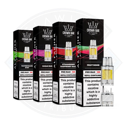 Al Fakher Crown Bar 12K Refill Pods