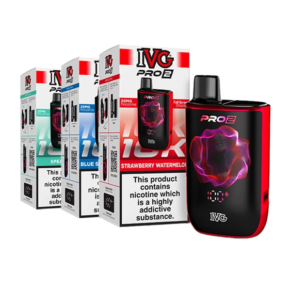 IVG PRO 2 Prefilled Vape Kit - Fizzy Cherry - Flawless Vape Shop