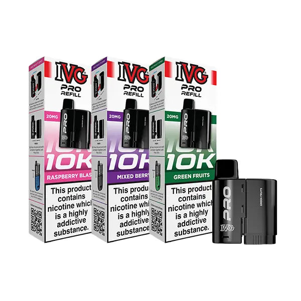 IVG PRO 12 Refill Pod 2ml 20mg - Strawberry Watermelon - Flawless Vape Shop