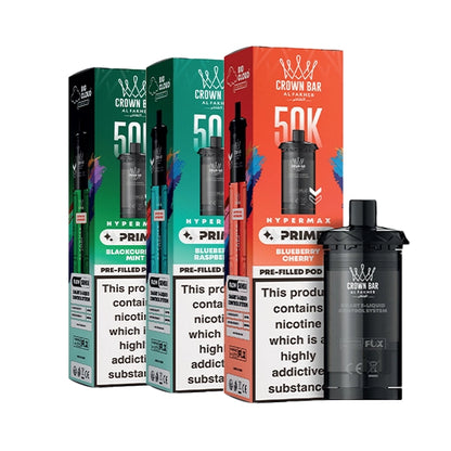 Al Fakher 50K Hypermax Prime Prefilled Pod - Gum Mint - Flawless Vape Shop