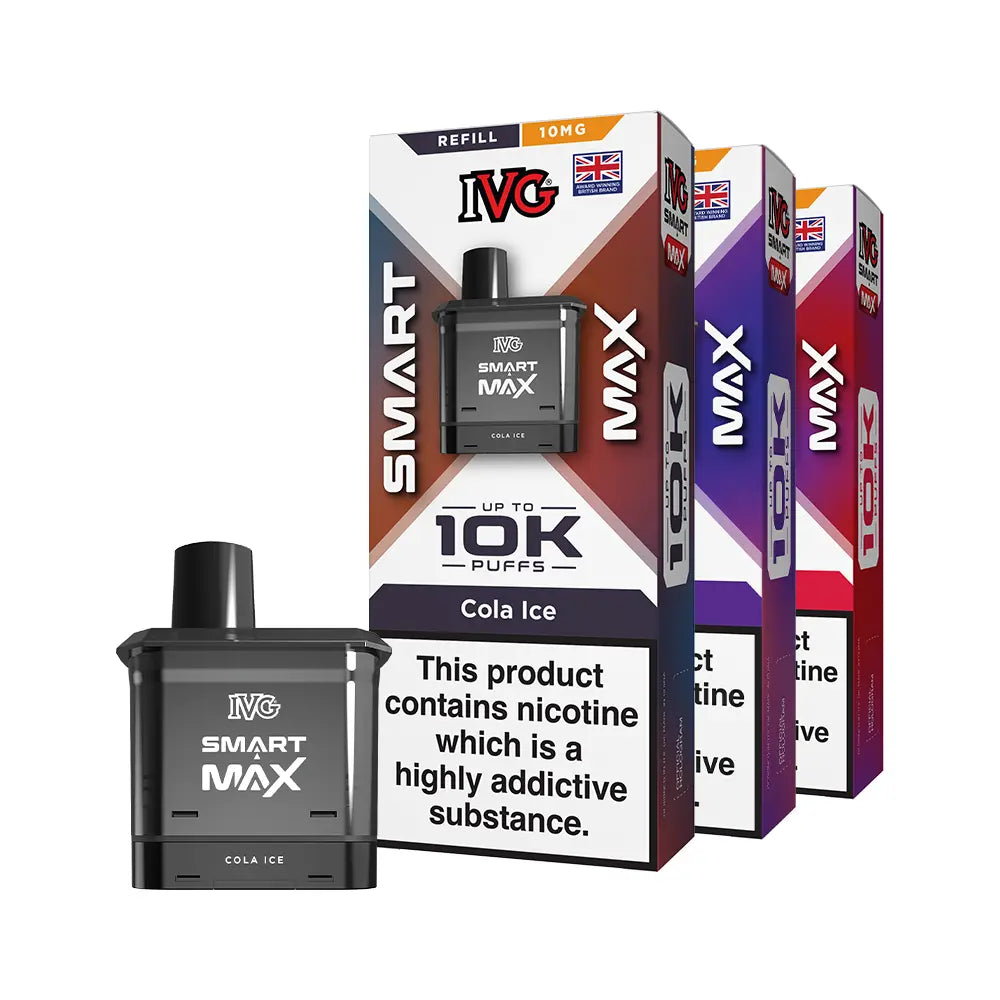 IVG Smart Max 10K  10mg Refill Pod Pack - Lemon Lime - Flawless Vape Shop