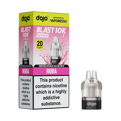 Dojo Blast 10k / 30k Replacement Pods - Straw- Raspberry Cherry - Flawless Vape Shop