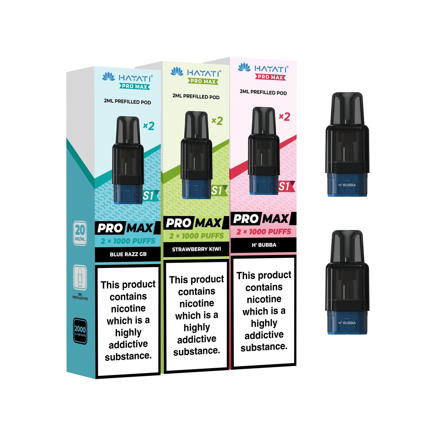 Hayati Pro Max S1 Prefilled Pod