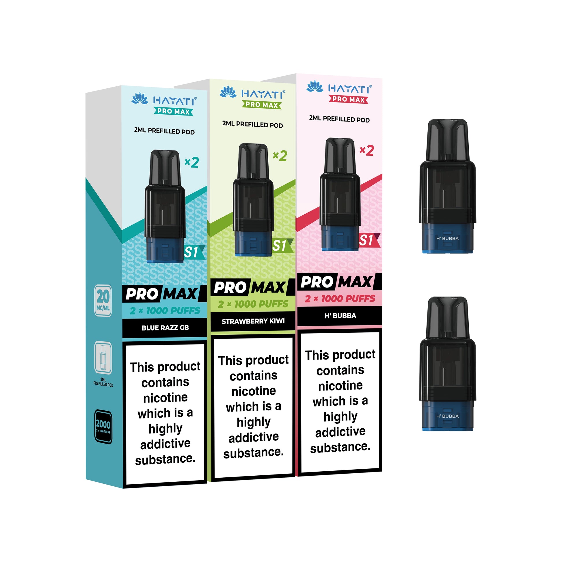 Hayati Pro Max S1 Prefilled Pod - Banana Ice - Flawless Vape Shop