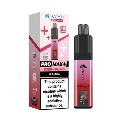 Hayati Pro Max 6000+ Pod Kit 10mg - Blue Razz Cherry - Flawless Vape Shop