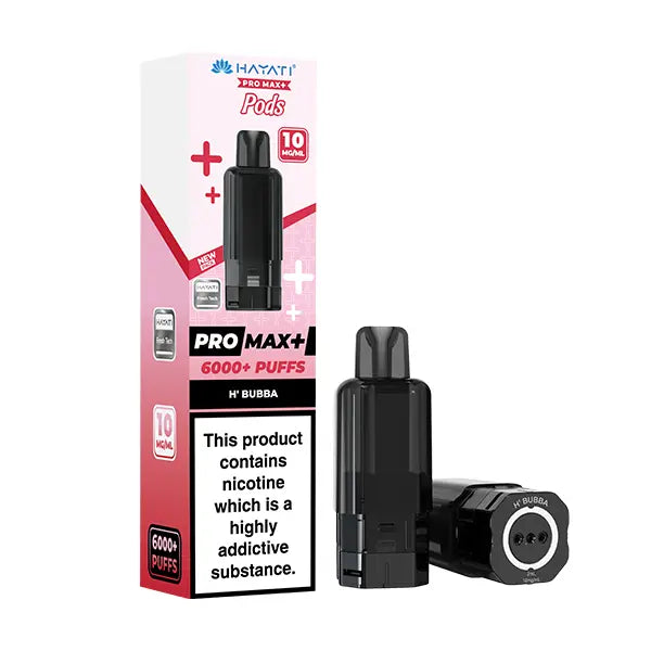 Hayati Pro Max 6000+ Pods 10mg - Strawberry Raspberry Ice - Flawless Vape Shop