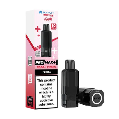 Hayati Pro Max 6000+ Pods 10mg - Strawberry Raspberry Ice - Flawless Vape Shop