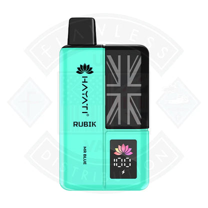Hayati Rubik 7000 + Puff Prefilled Vape Kit - Mr Blue - Flawless Vape Shop