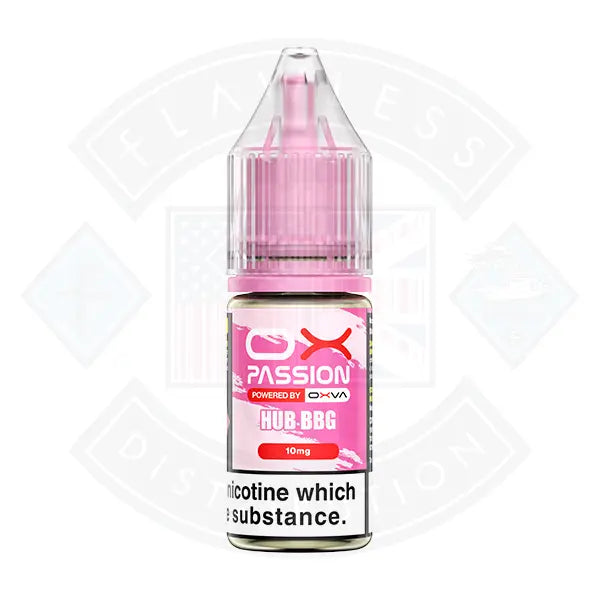 OX Passion Hub-BBG Nic Salt 10ml by Oxva