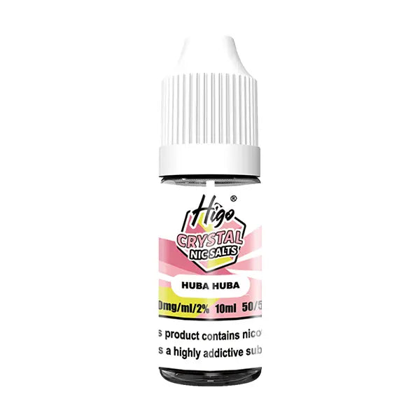 Higo Crystal Nic Salt 10ml Huba Huba - 10mg - Flawless Vape Shop